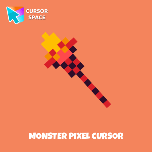 Monster Pixel cursor pointer cursor